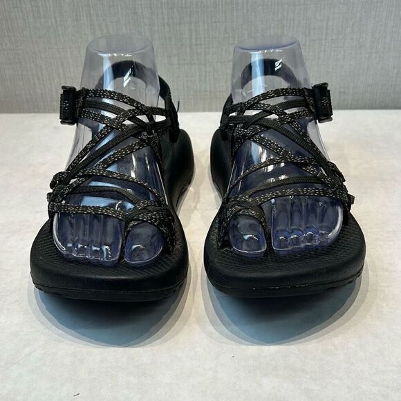 Chaco Black Sandals ZX/3 CLASSIC XOXO Women’s Sz 7 Straps Woven J105524 - Picture 3 of 9